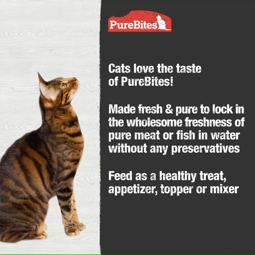 PureBites Mixers Chicken Breast Food Topper for Cats (1.76 oz x 12-Pack)