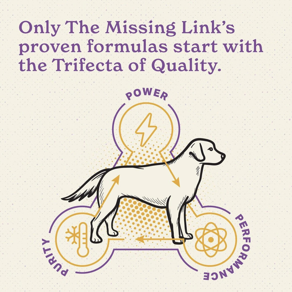 The Missing Link Ultimate Canine Senior Health Formula Supplement for Dogs (1 lb)