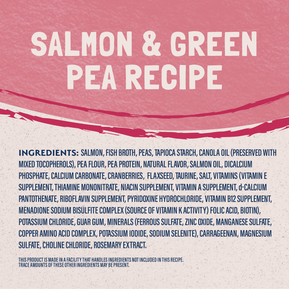 Natural Balance Limited Ingredient Salmon & Green Pea Recipe Canned Wet Cat Food