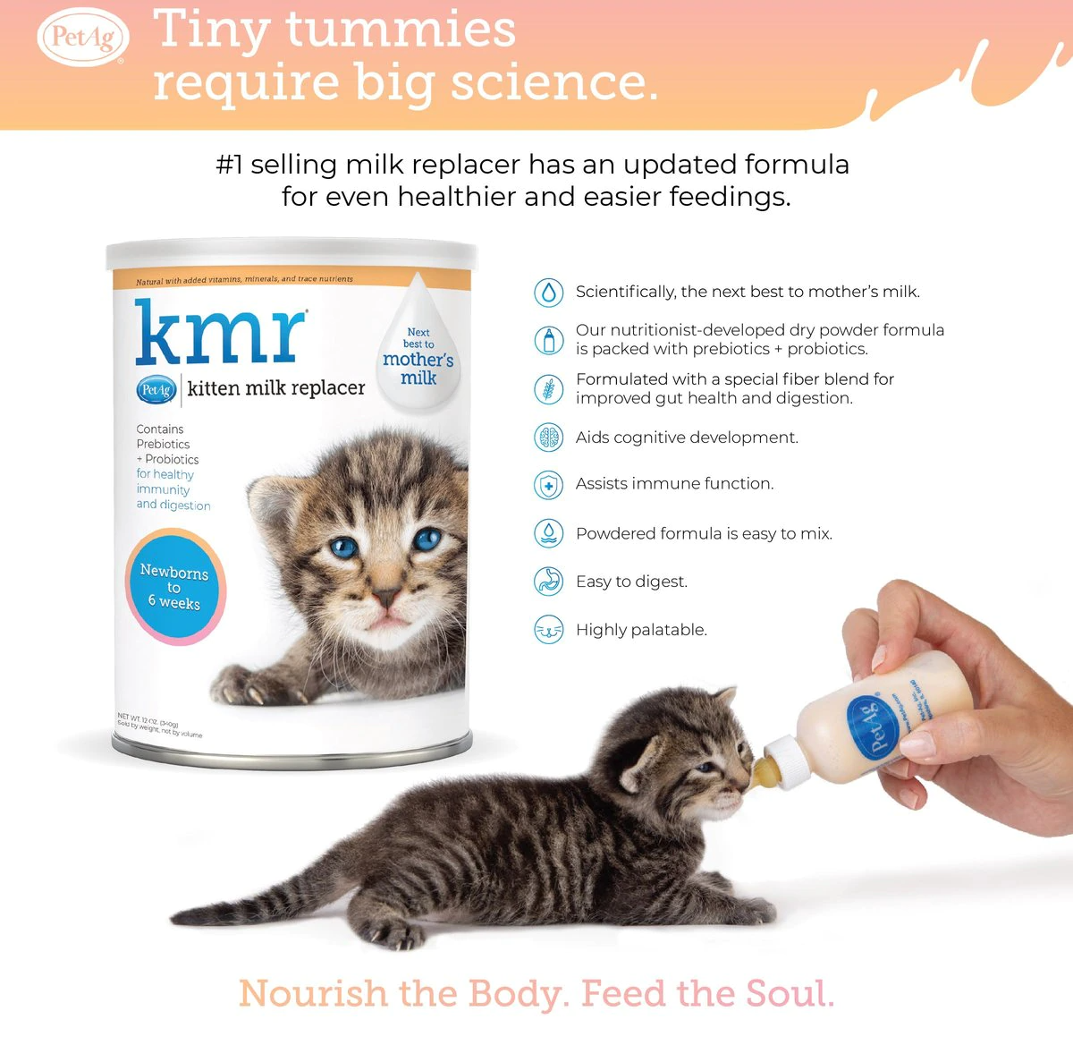 KMR Kitten Milk Replacer Powder