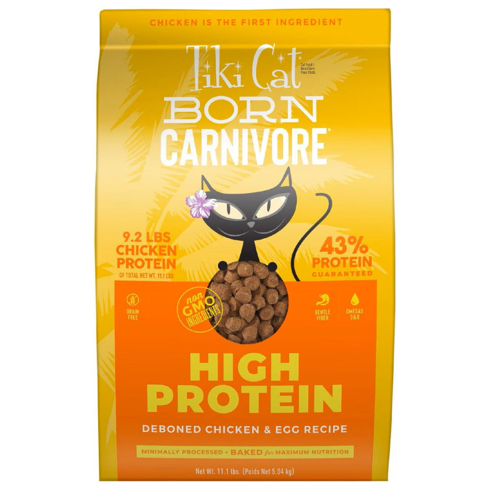 Tiki Cat Born Carnivore High Protein Deboned Chicken & Egg Dry Food