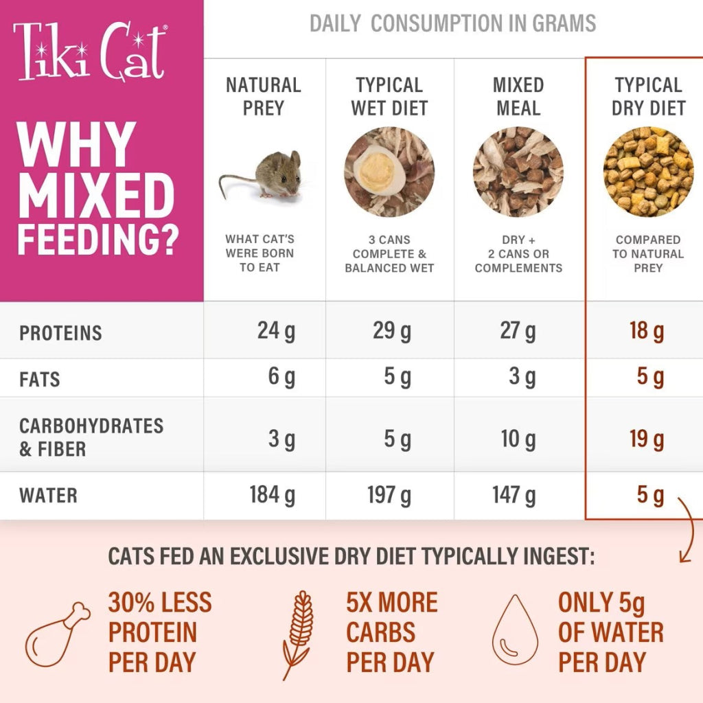 Tiki Cat Born Carnivore High Protein Deboned Chicken & Egg Dry Food