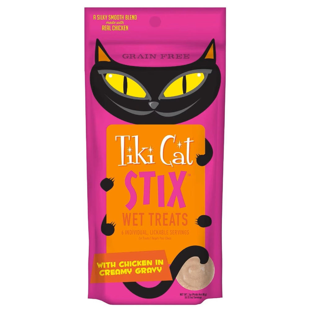 Tiki Cat Stix Chicken Lickable Wet Treat for Cats