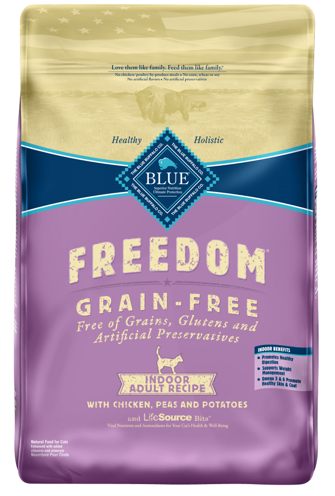 Blue Buffalo Freedom Grain-Free Indoor Adult Chicken Recipe Dry Cat Food