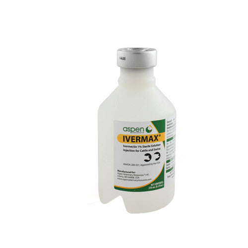 IVERMAX (IVERMECTIN) INJECTION FOR CATTLE AND SWINE, 1% STERILE INJECTABLE SOLUTION, ASPEN (50 ML)