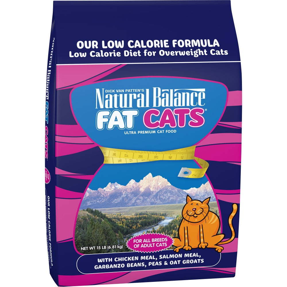 Natural Balance Original Ultra Fat Cats Chicken Meal & Salmon Meal Recipe Dry Cat Food