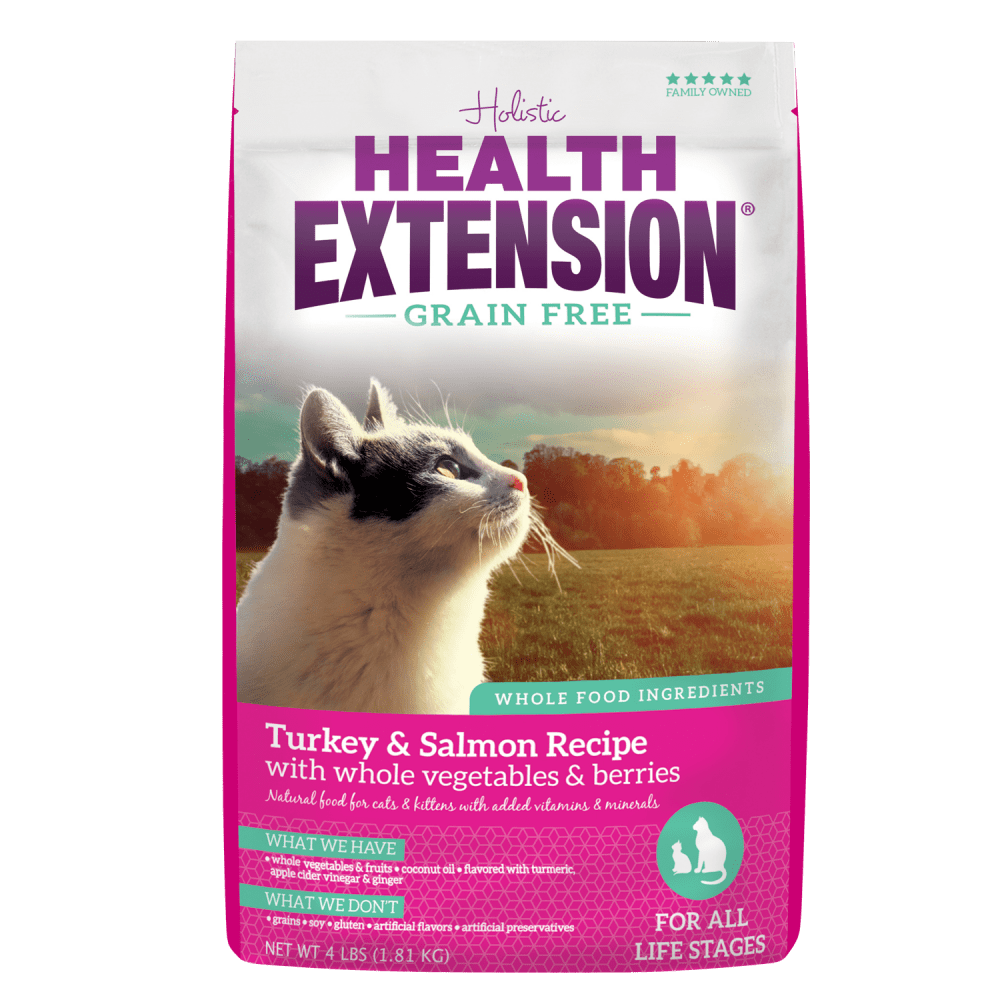 Health Extension Grain Free Salmon and Turkey Dry Cat Food