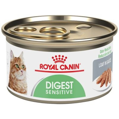 Royal Canin Feline Health Nutrition Digest Sensitive Loaf in Sauce Canned Cat Food (3 oz x 24 cans)