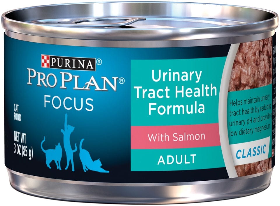 Purina Pro Plan Focus Urinary Tract Health Salmon Recipe Canned Cat Food (3 oz x 24 cans)