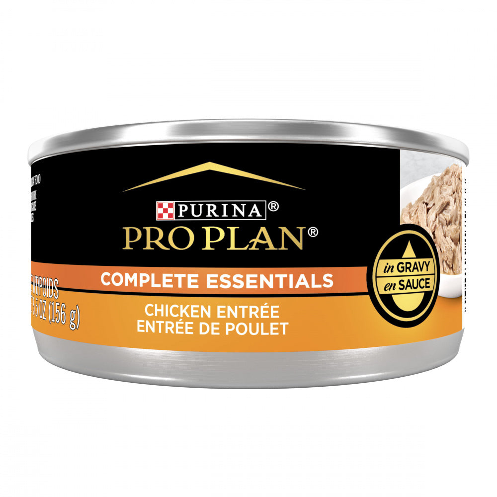 Purina Pro Plan Chicken Entree in Gravy Canned Cat Food (5.5 oz x 24 cans)