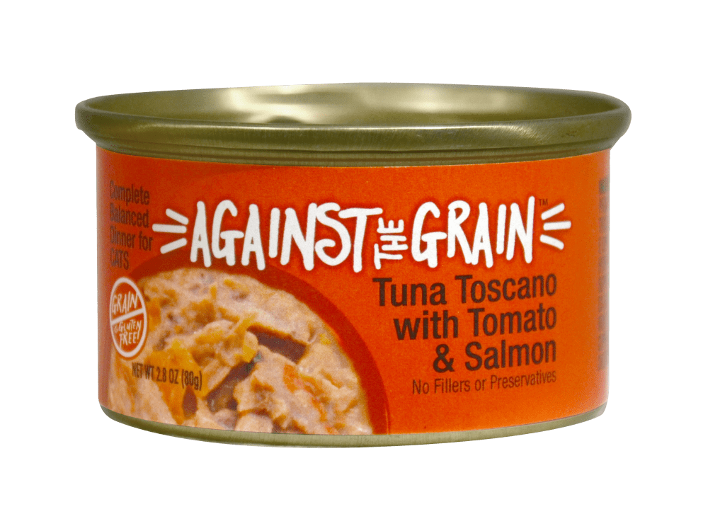 Against the Grain Farmers Market Grain Free Tuna Toscano With Salmon & Tomato Canned Cat Food