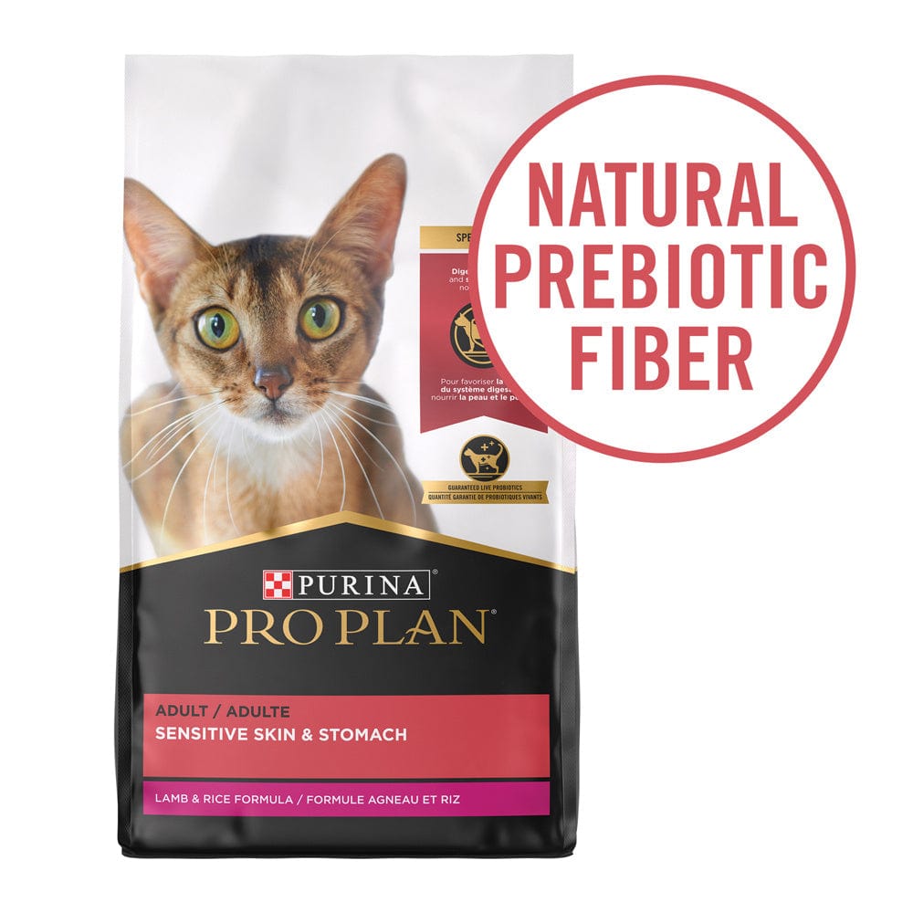 Purina Pro Plan High Protein Sensitive Skin & Stomach Lamb & Rice Formula Dry Cat Food (3.5 lb)