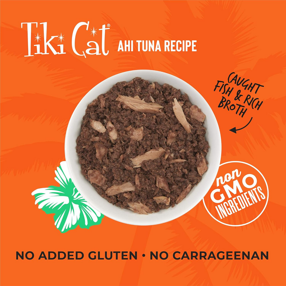 Tiki Cat Grill Ahi Tuna Grain-Free Canned Food for Cats