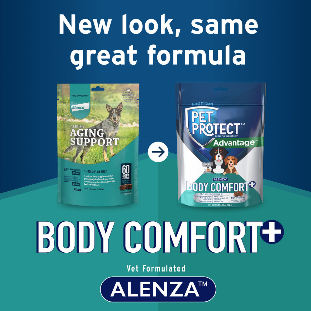 Pet Protect Body Comfort Plus Alenza for Dogs, Chicken Flavor