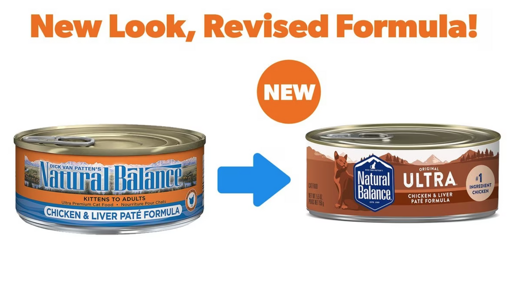 Natural Balance Original Ultra Chicken & Liver Recipe Canned Wet Cat Food